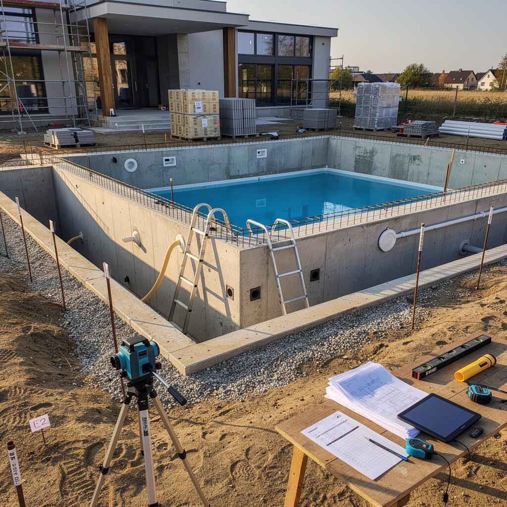 Bauleitung Schwimmbad im Umkreis von Berglen